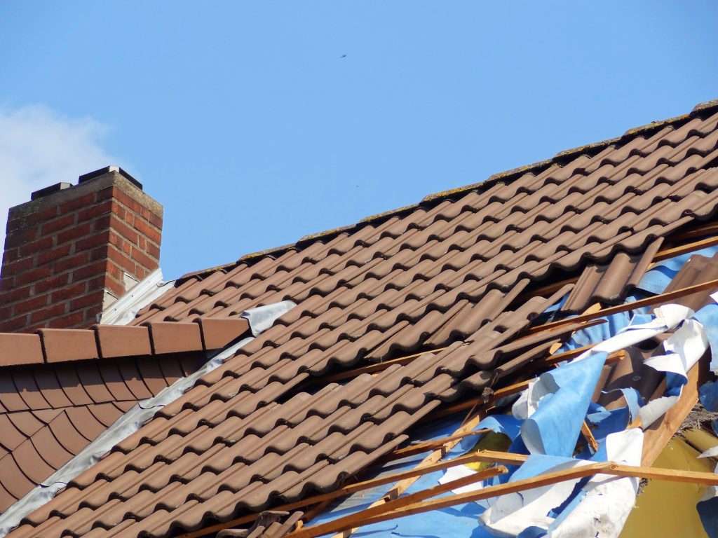 emergency roof repair - hail damage