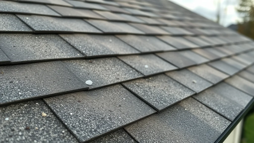Homeowner safely inspects roof hail damage from the ground with binoculars in Plymouth MN after a storm.